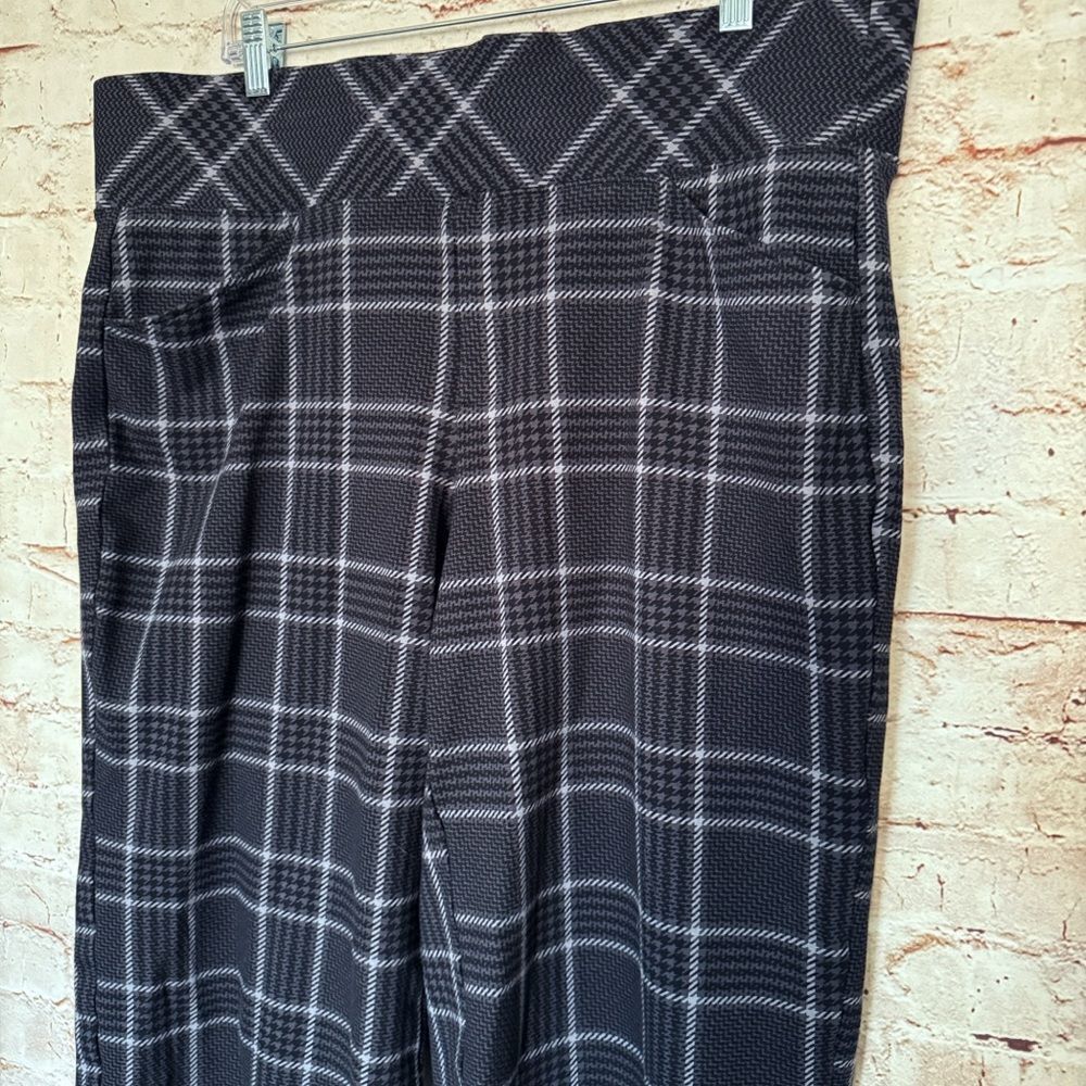Torrid Studio Plaid Pixie Ponte Pants - image 3